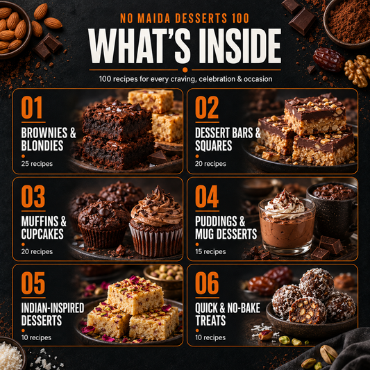 NO MAIDA DESSERTS 100